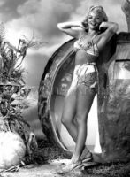 Myrna Dell wearing bikini