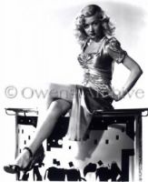 Gloria Grahame in studio