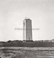 Washington Monument Under Construction 1860