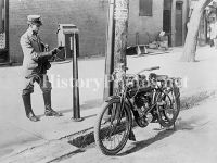 US Post Office Flying Merkel Motorcycle 1910