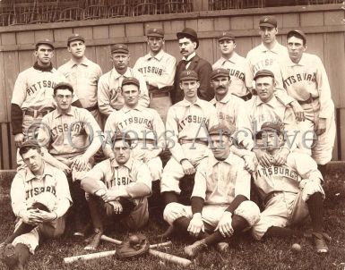 Pittsburgh Pirates Baseball Team 1896