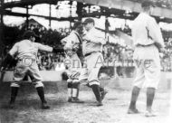 Babe Ruth Crossing Home Plate 1924