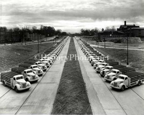 Fleet of Coca-Cola Delivery Trucks, Atlanta, GA