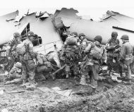 101st Airborne Glider Crash Lands in Holland