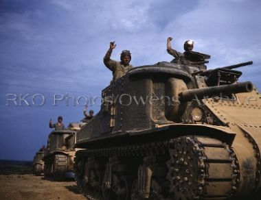 M-3 Lee tanks, 1st Armored Division