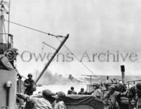 1st Infantry Division on USCG Cutter, Omaha Beach