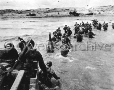 US 4th Infantry Division Land On Utah Beach