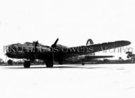 B-17 Bomber with Hell's Angels Squadron 