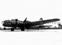 B-17 Bomber with Hell's Angels Squadron 