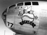 B-29 Bomber "Bockscar" Nose Art - Tinian Island 1945