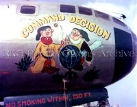 B-29 Bomber "Command Decision" Nose Art