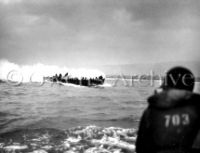 First Wave of Landing Craft from 1st Division