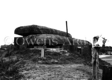 German Battery and Observation Bunker, Normandy