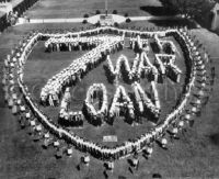 Women Forming Coast Guard Shield - 7th War Loan