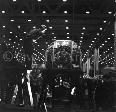 Rosie the Riveter Building Bomber Aircraft