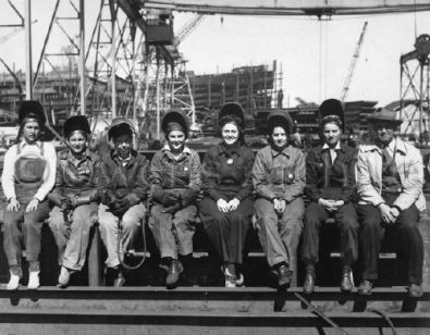 Rosie the Riveter Top Welders in the USA 1943