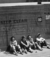 Rosie the Riveters Relaxing During Lunchtime 