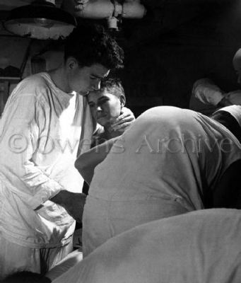 Wounded Marine from the Battle of Okinawa