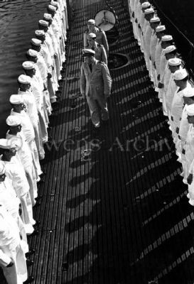 Inspection on US Submarine at New London