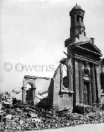 Buildings in London After German Attack 1941