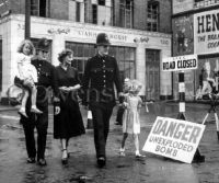 2,500 pound German Bomb in London Street