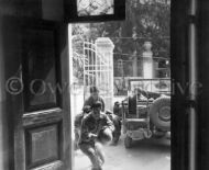 442nd Regiment Enter Building During German Attack