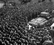 Chaplain with Soldiers During Prayer Italy