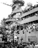 USS Missouri in Tokyo Bay 