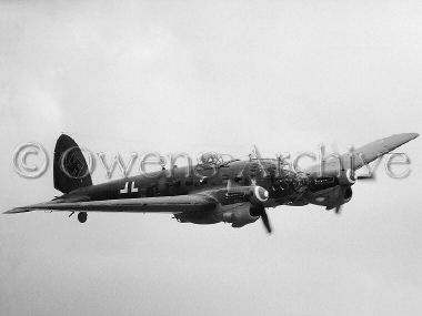 Heinkel He-111 in Flight