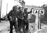 The "Queen' s Own Rifles of Canada" Enter Caen