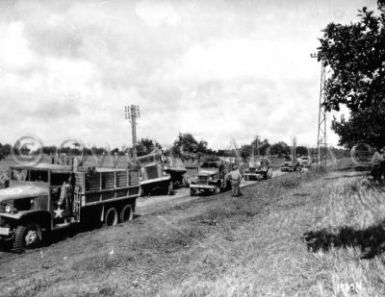 Convoy the "Red Ball Express" Normandy