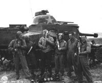 M-3 Lee Tank and crew, North Africa