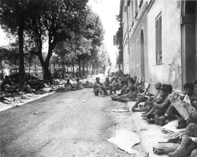 American Japanese  with 100th Infantry Battalion