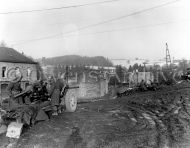 7th Armored Division at Roadblock, Belgium