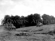 Sherman tanks with 3rd Armored Division