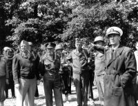 Allied Generals Inspecting German Bunker