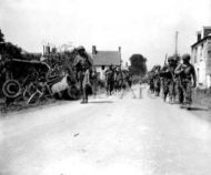 1st Battalion Look for German SS troops "Operation Cobra" 