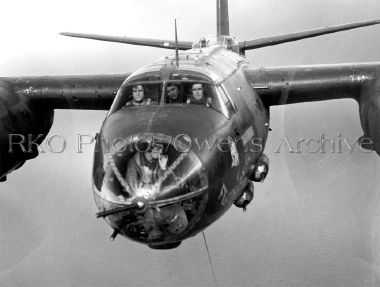 Close Up View Martin B-26 Marauder in Flight