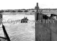 Jeep Moves Off Landing Craft - Utah Beach