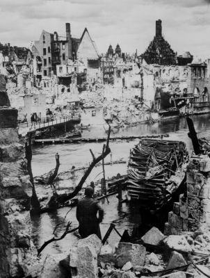 Bombed Out City of Nuremberg, Germany