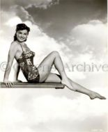 Esther Williams wearing swimsuit