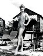 Esther Williams wearing swimsuit