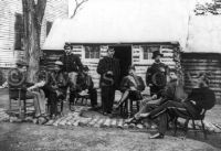 6th Army officers, Brandy Station, Va