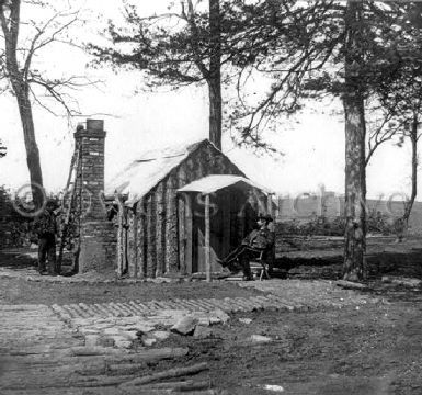 Officers winter quarters, Army of Potomac