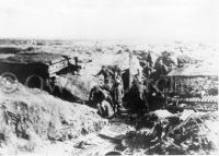 German soldiers in trench