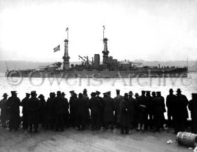 The Arizona at New York City, 1918