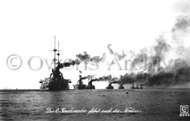 German Navy 2nd battleship squadron