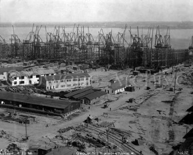 Building ships at Hog Island