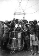 British balloon observer in Mesopotamia