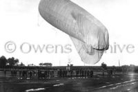 War Balloon at Camp de Meucon, France